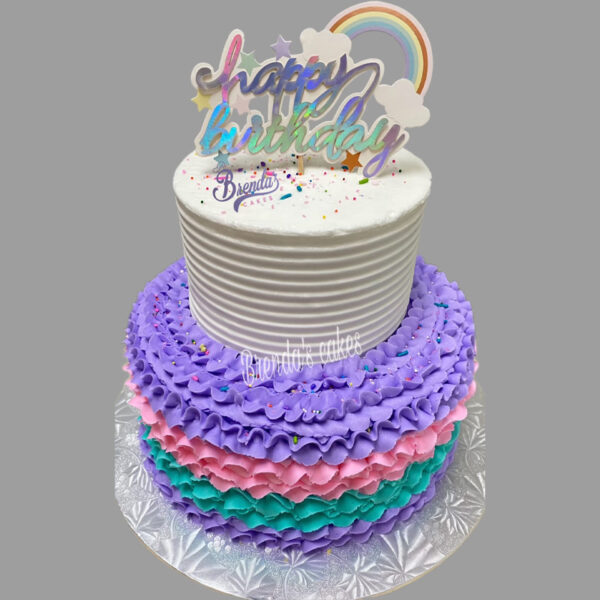 2 Tier Cakes | Brenda's Cakes Shop - Miami, FL