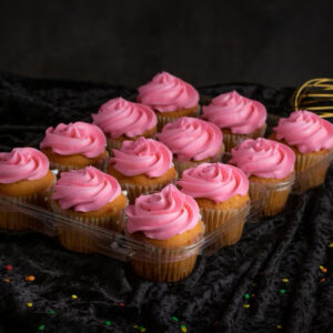 Cupcakes Vanilla Pink | Brenda's Cakes Shop